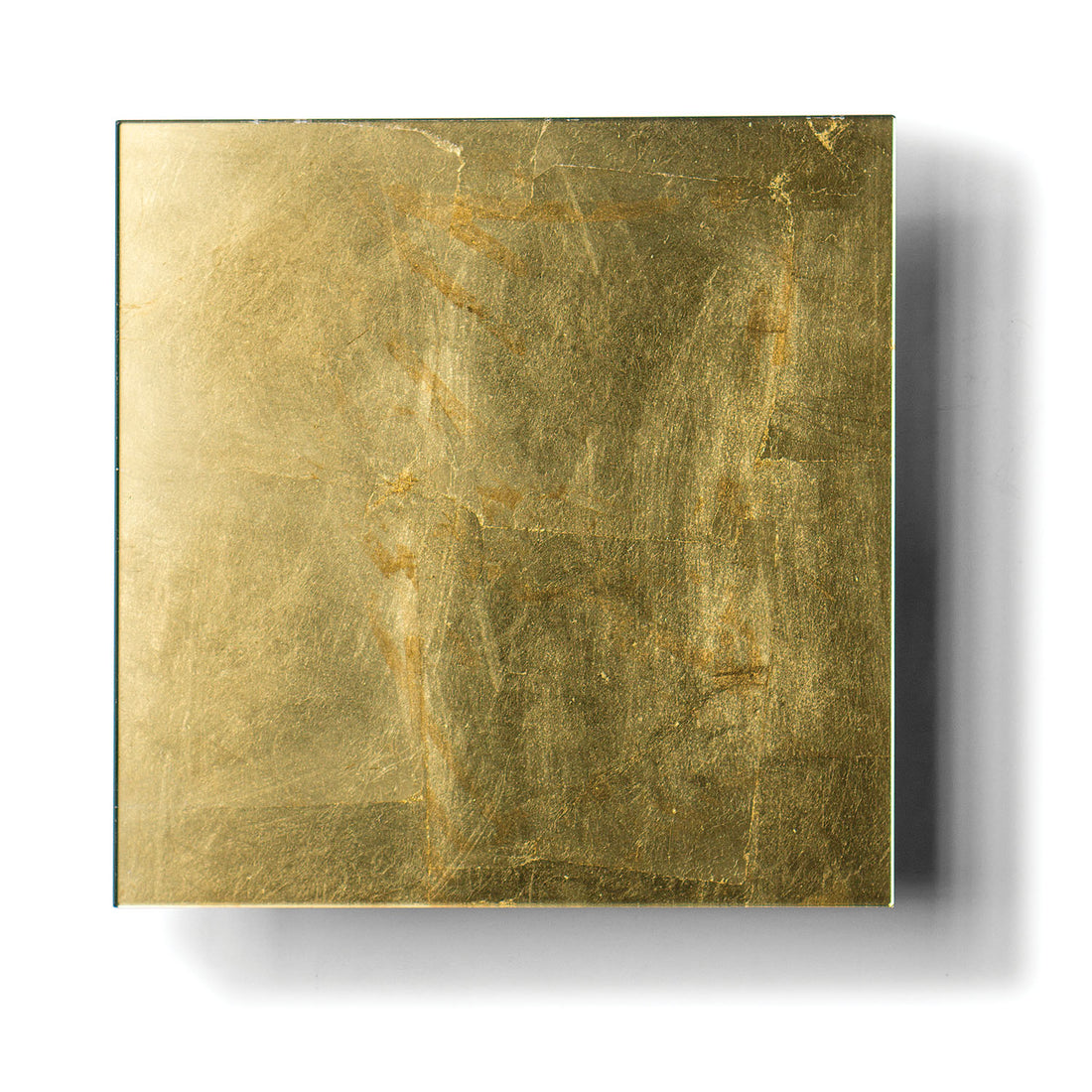 Floating Foil Gold 12"SQ Wall Art