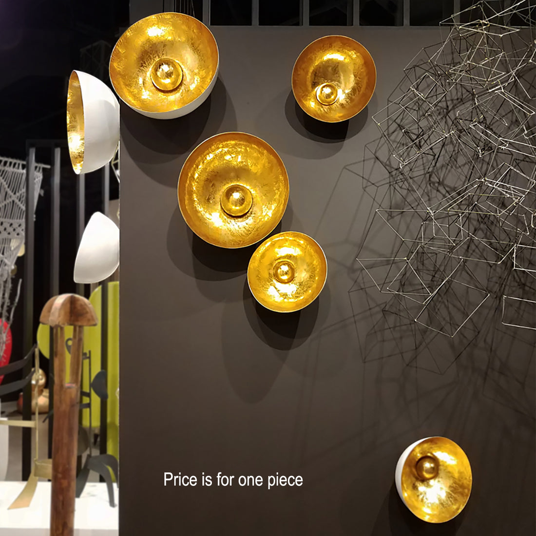 Natsu Wall Art, Gold Foil 9"D