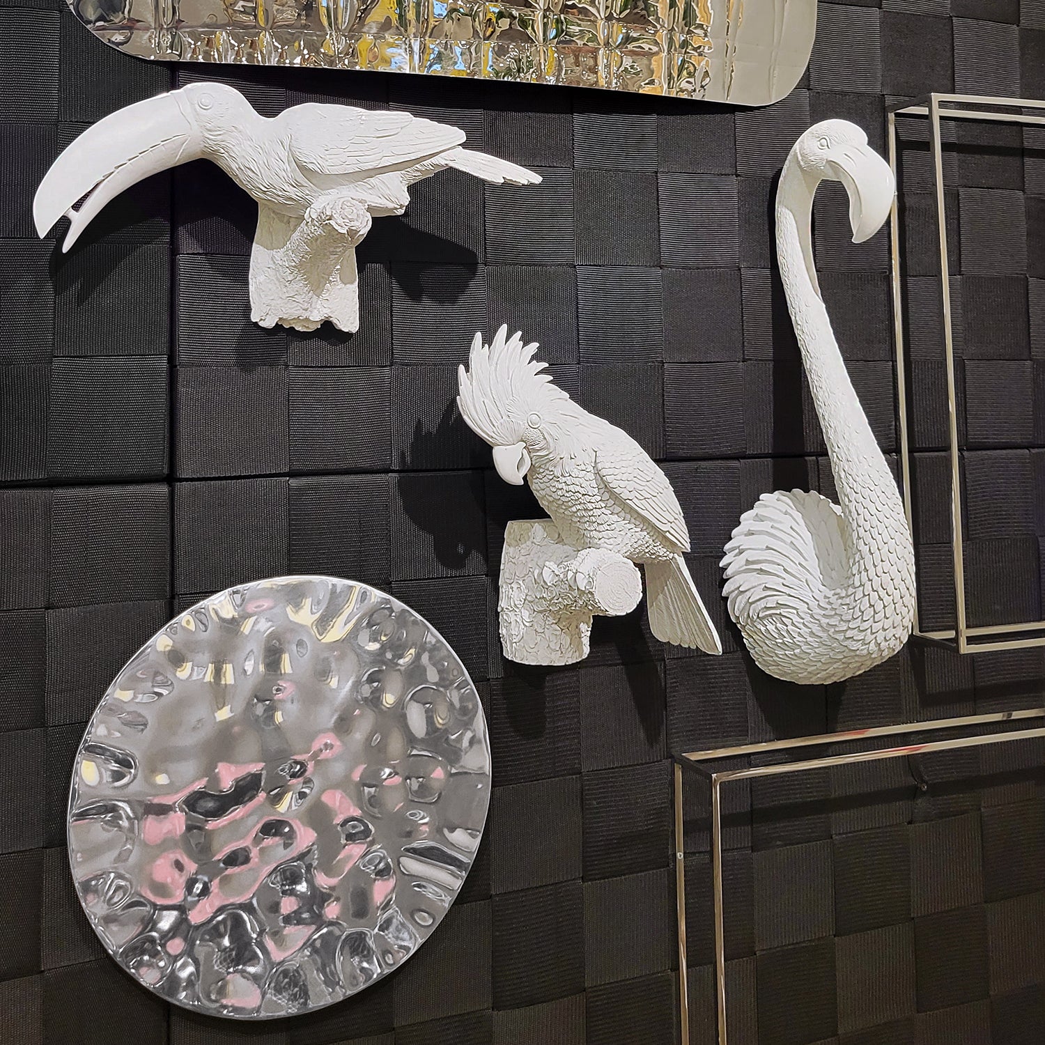 Bird Toucan 8.3"H Wall Art