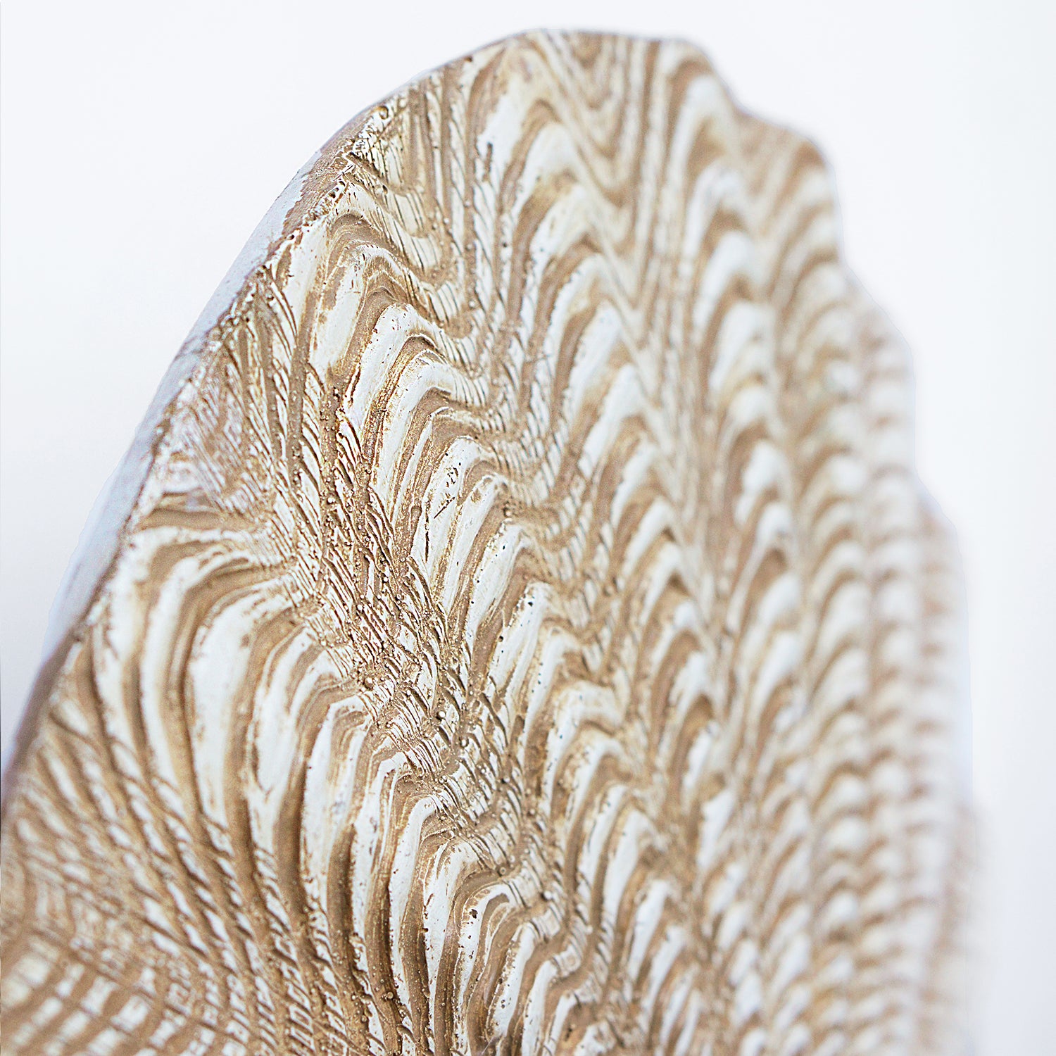 Basket 23.3"D Medallion, Brown Wash