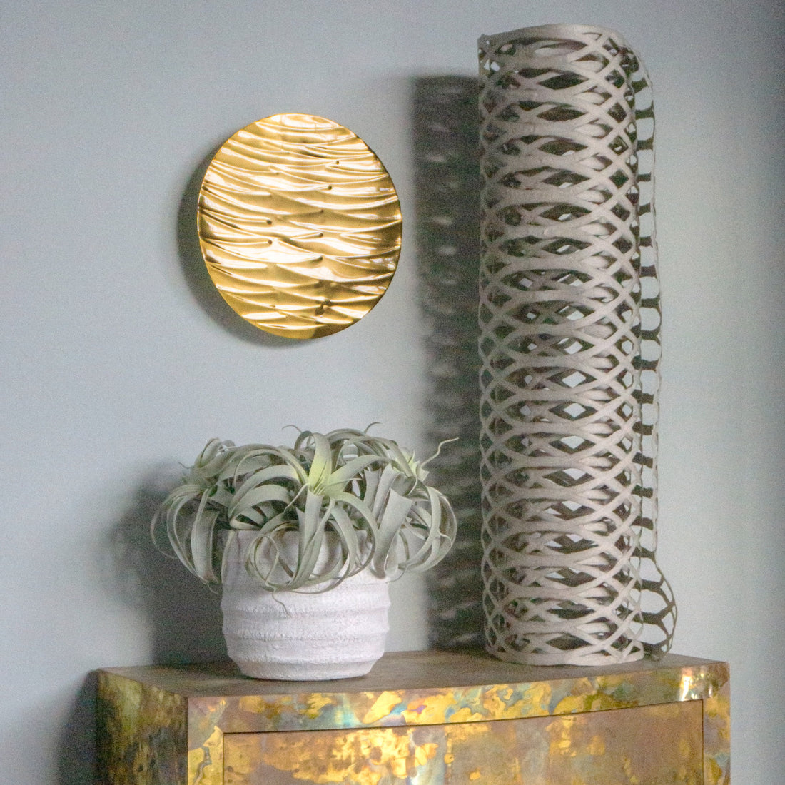 Ripple 14"D Wall Art