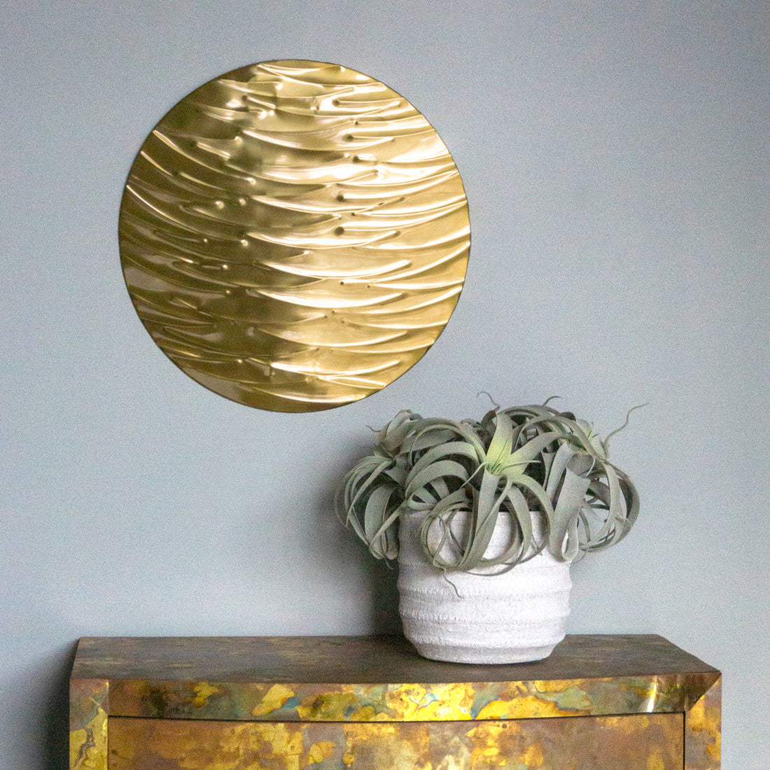 Ripple 21"D Wall Art