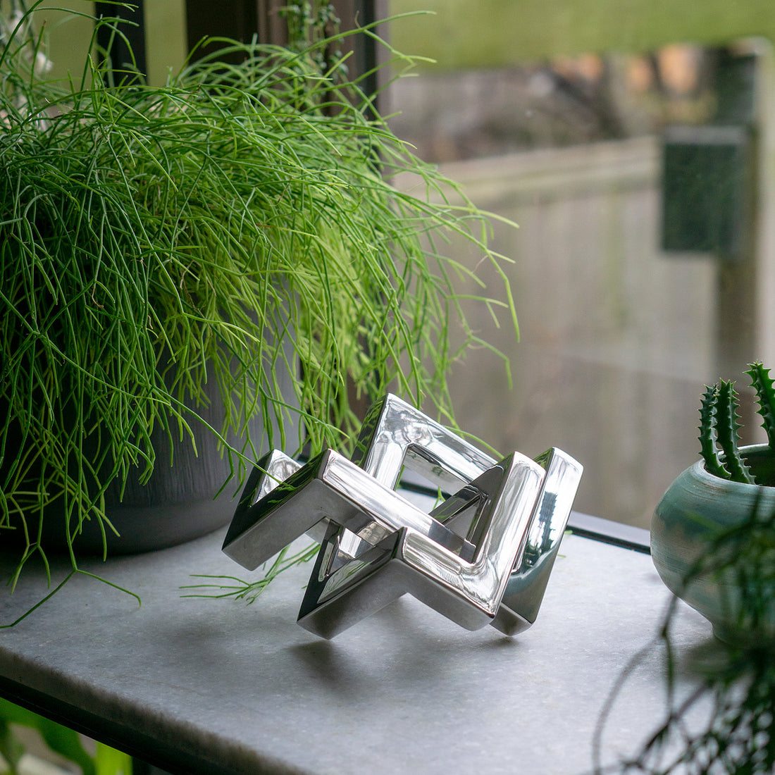 Puzzle 5.2"H Sculpture