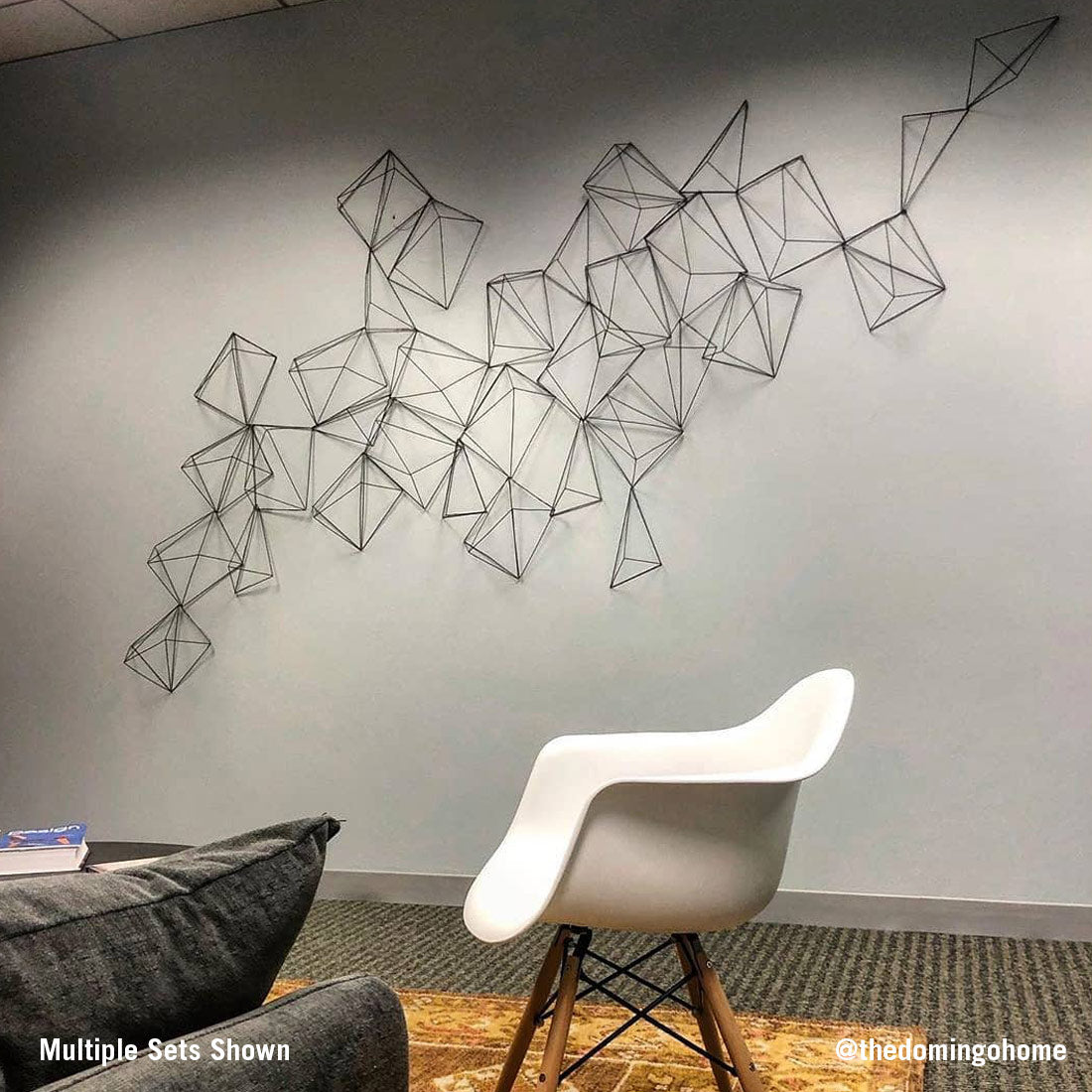 Wire Crystals, Set of 3