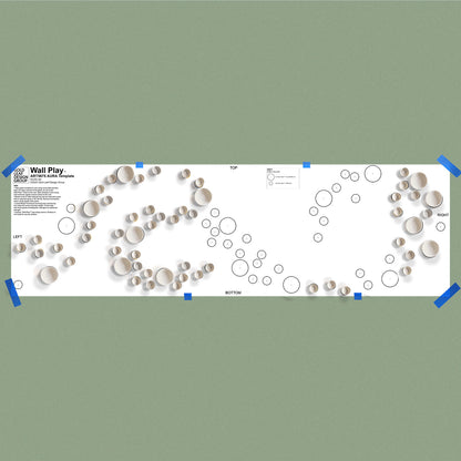 Template Kit - Aura Mix, Off-White ~118”W x 35”H