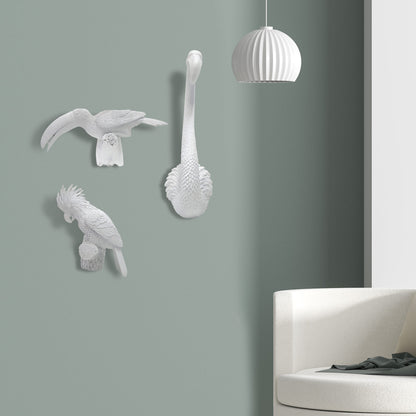 Bird Parrot 12.8&quot;H Wall Art