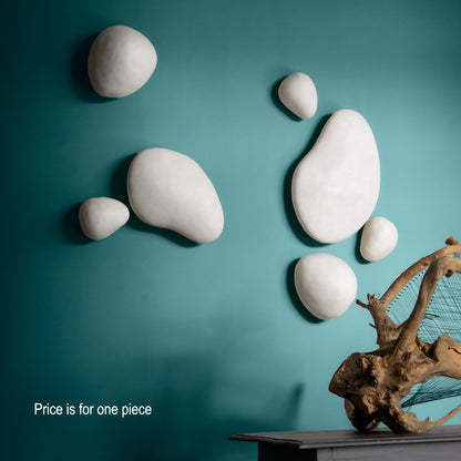 River Stone 6.5&quot;L Wall Art