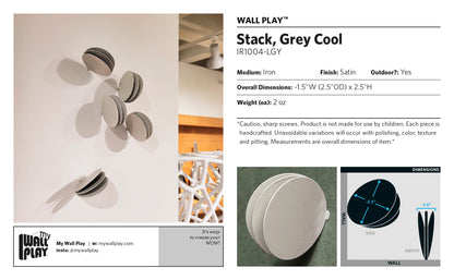 Stack Wall Play™ Grey Cool