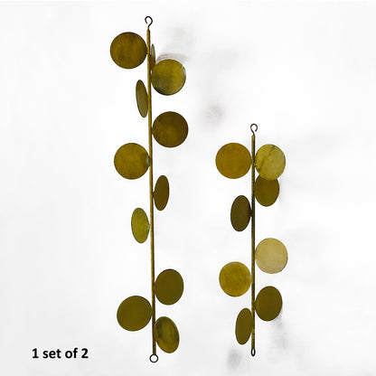 Mod Art Chain, Set/ 2, Antique Brass