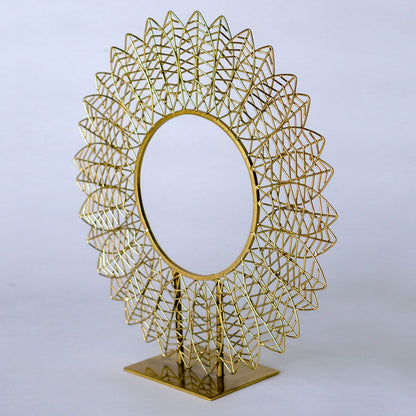 Wire Leaf 17&quot;H Sculpture