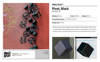 Pivot Wall Play™ Black