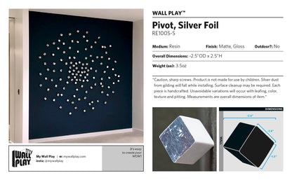 Pivot Wall Play™ Silver Foil
