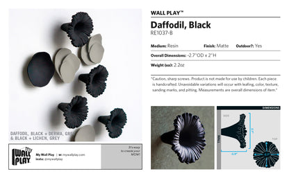 Daffodil Wall Play™ Black