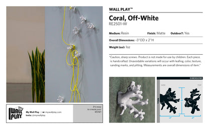 Coral Wall Play™ Off-White
