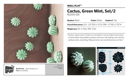 Cactus Wall Play™ Green Mint