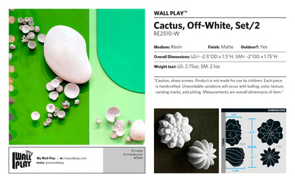 Cactus Wall Play™ Off-White