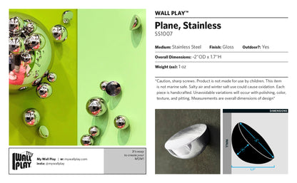 Plane Wall Play™ Stainless