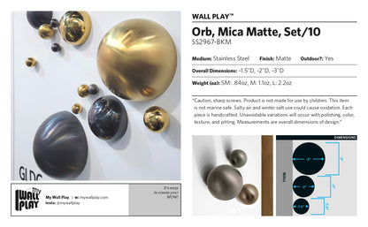 Orb Wall Play™ Mica Matte