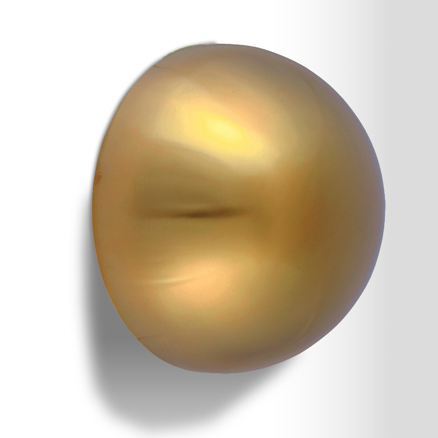 Half Ball, 10&quot;D, Gold Matte