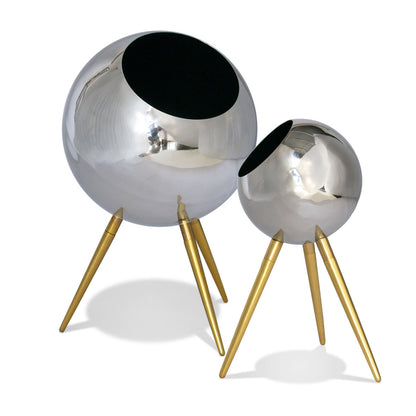 Standing Orb 12.3&quot;H Planter