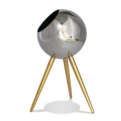 Standing Orb 12.3&quot;H Planter