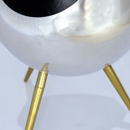 Standing Orb 16.5&quot;H Planter