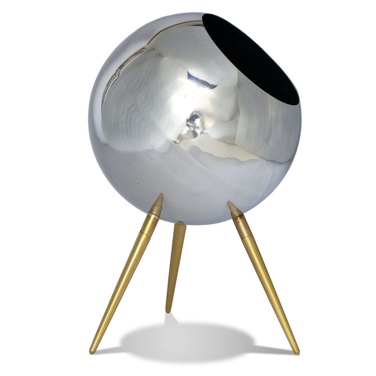 Standing Orb 16.5&quot;H Planter