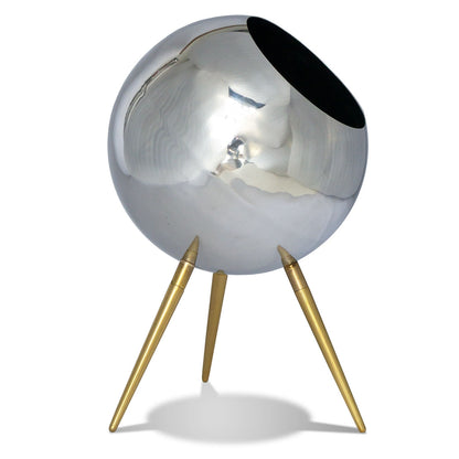 Standing Orb 16.5&quot;H Planter