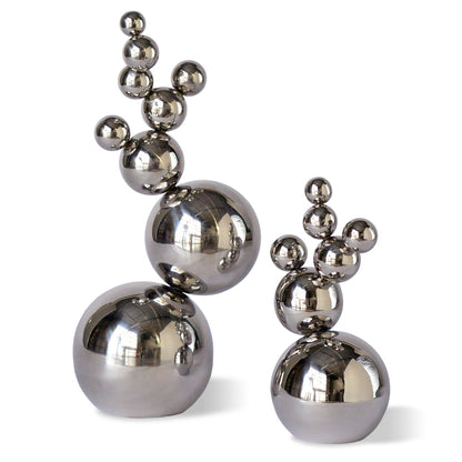 Cactus 10.5&quot;H Ball Sculpture
