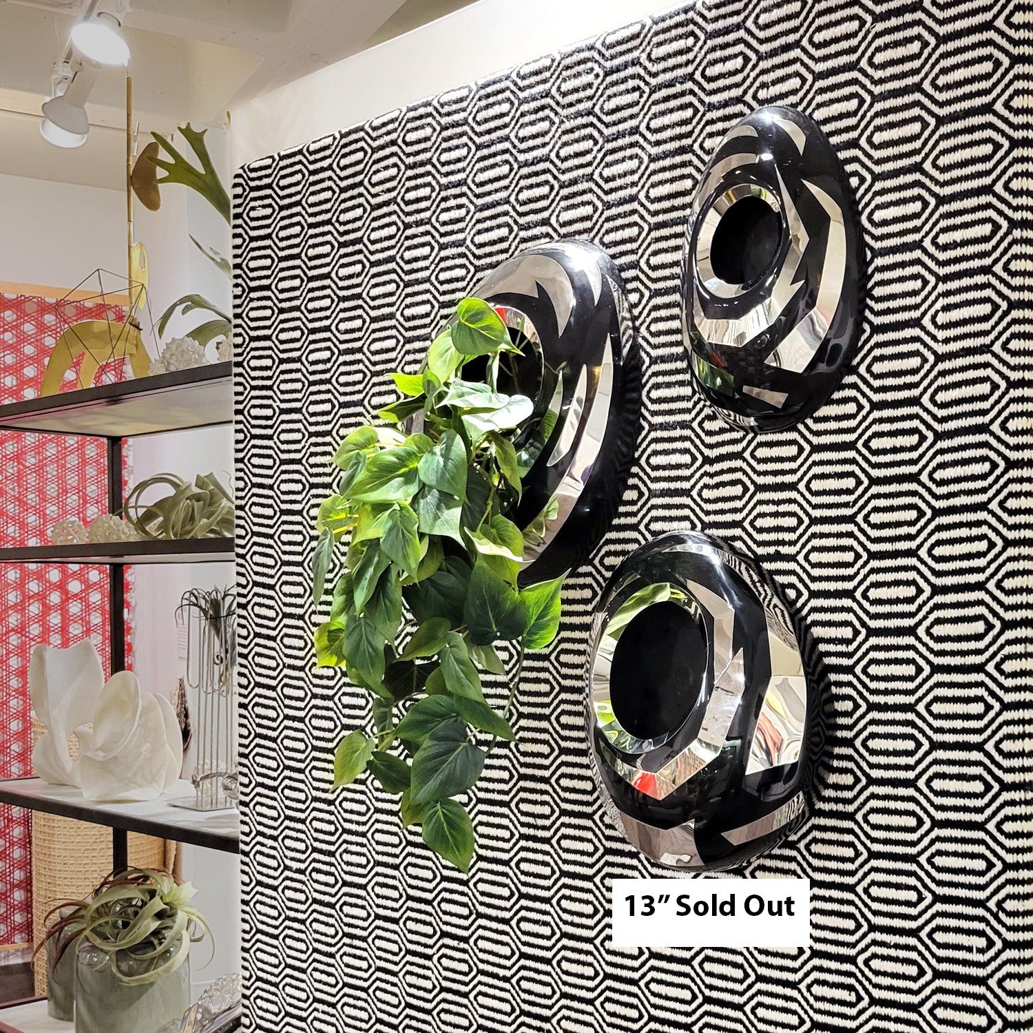 Velocity 11&quot;H Wall Art/ Planter