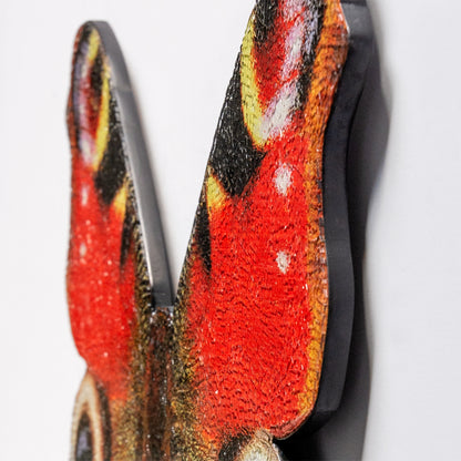 Mosaic Butterfly Aglais 20&quot;W Wall Art