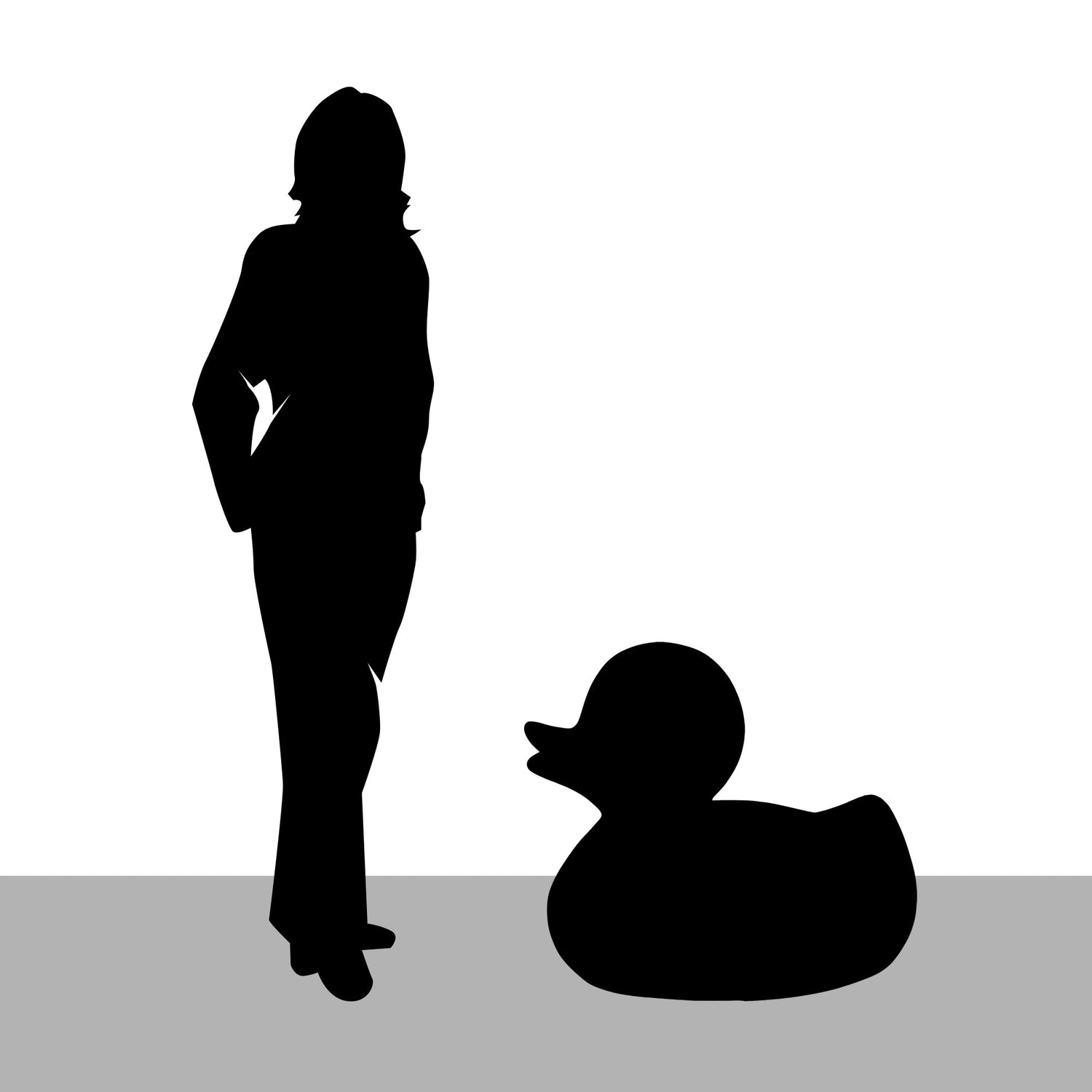 Duck Sculpture (shipping included)