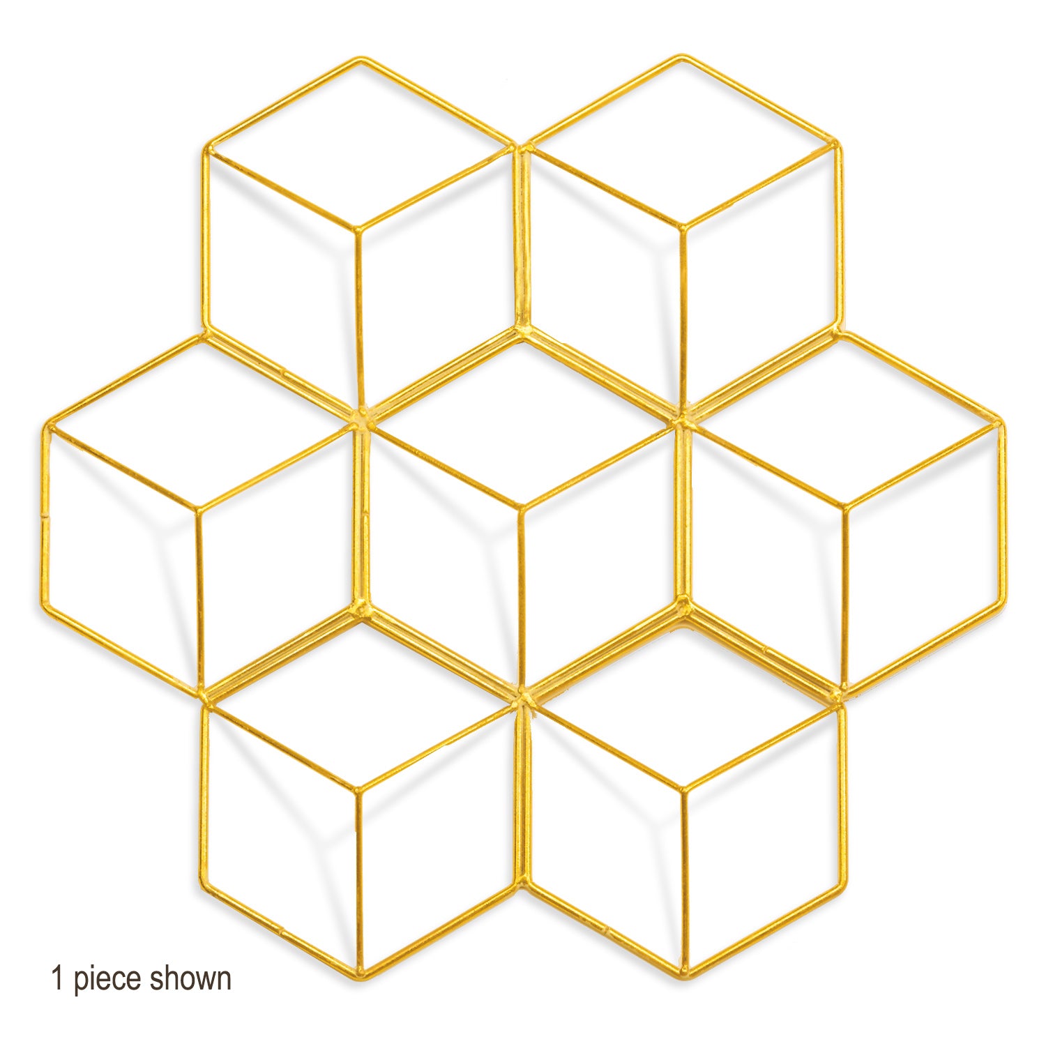 Hex Grid Wall Panel
