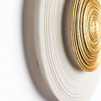 Zen Yin 14&quot;D, Cream/ Gold