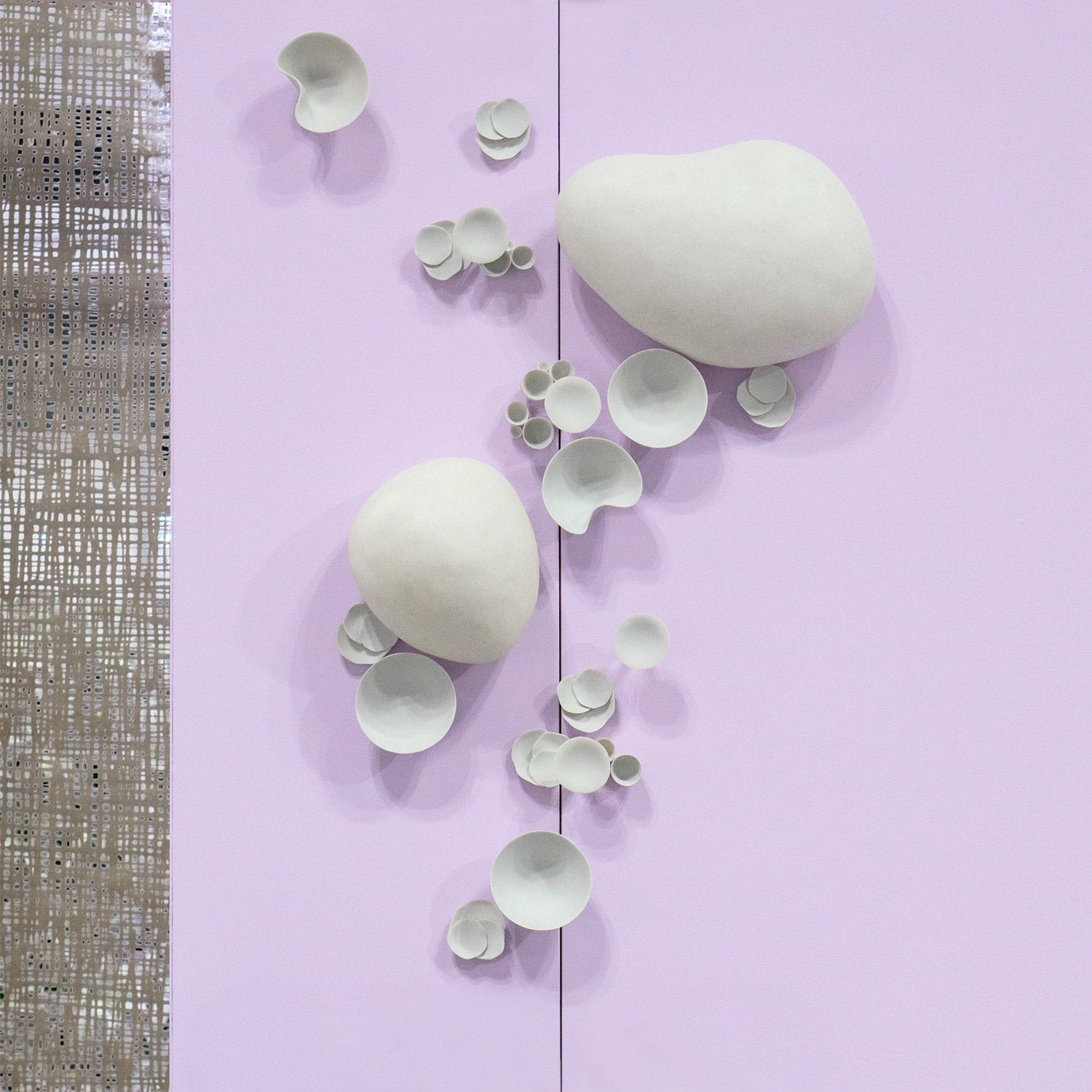 River Stone 6.5&quot;L Wall Art