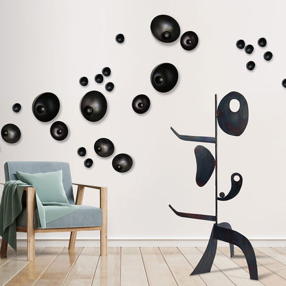 Natsu Wall Art, Black 18&quot;D