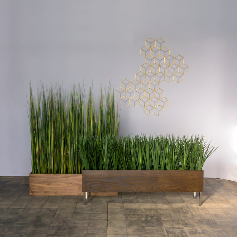 Hex Grid Wall Panel